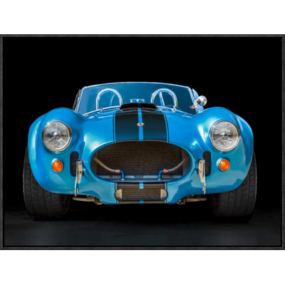 Shelby Cobra Framed Photographic Print on Canvas