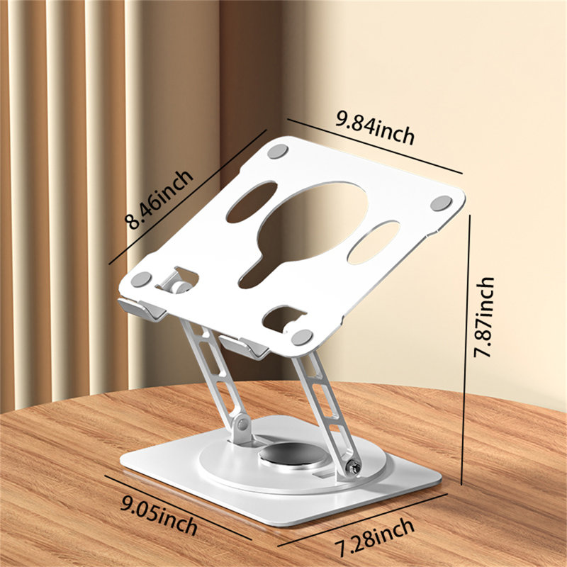 Support pour ordinateur portable, Blanc
