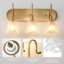 3 - Light Dimmable Vanity Light