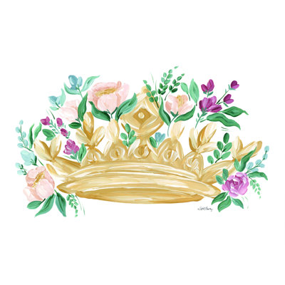 " Flower Crown I " by April Chavez