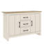 Limestone Wide 2 Door 3 Drawer Sideboard-584988483