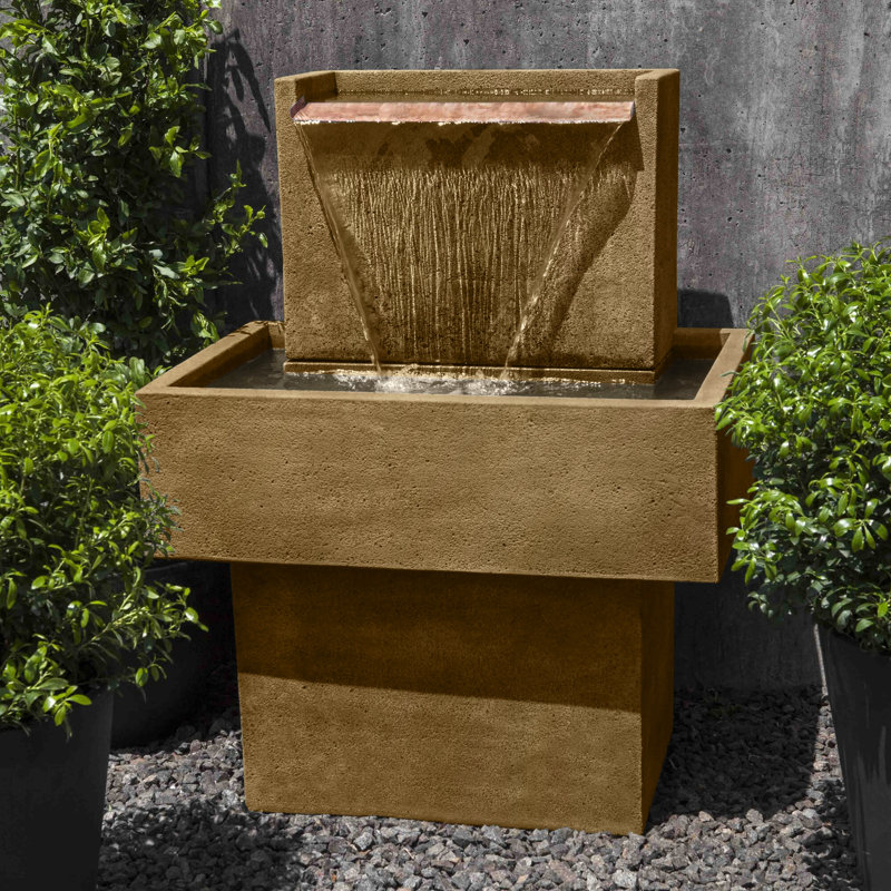Fountain, Travertine
