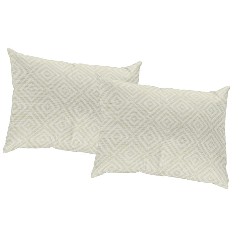 Aaru Geometric Throw Pillow Cover, 40 x 40cm, Square, Grey