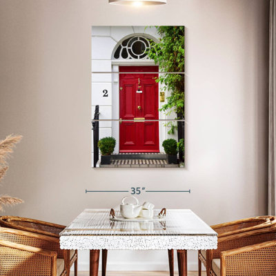 Lilie Red Georgian Door