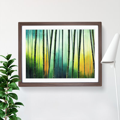 Bamboo Forest Watercolour Vol.1 - Framed Print