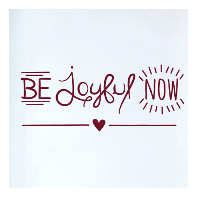 Non-Wall Damaging Wall Decal, Burgundy