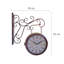 Matt Metal Wall Clock