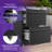 24 Inch Beverage Refrigerator 230 Can Capacity, Dual Drawer Built-in Drink Fridge, Front Vent Under Counter Beer & Soda Cooler, Black Stainless Steel