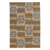 Flatweave Wool Ikat Area Rug in Multi