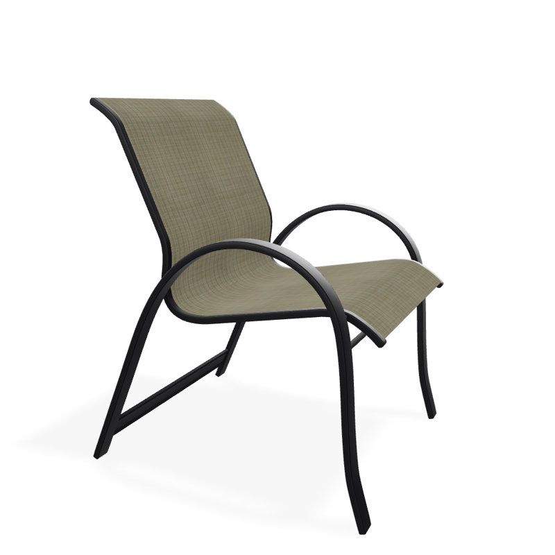 Fauteuil de salle à manger empilable Hiraku, Skip, Noir