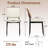 4 - Person Round Dining Table Set With Hidden Storage & 4 Upholstered Chairs-1973292311-1973292308