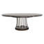 West Camden Round Walnut Wood Dining Table