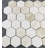 Shellstone 2" x 2" Travertine Mosaic Tile