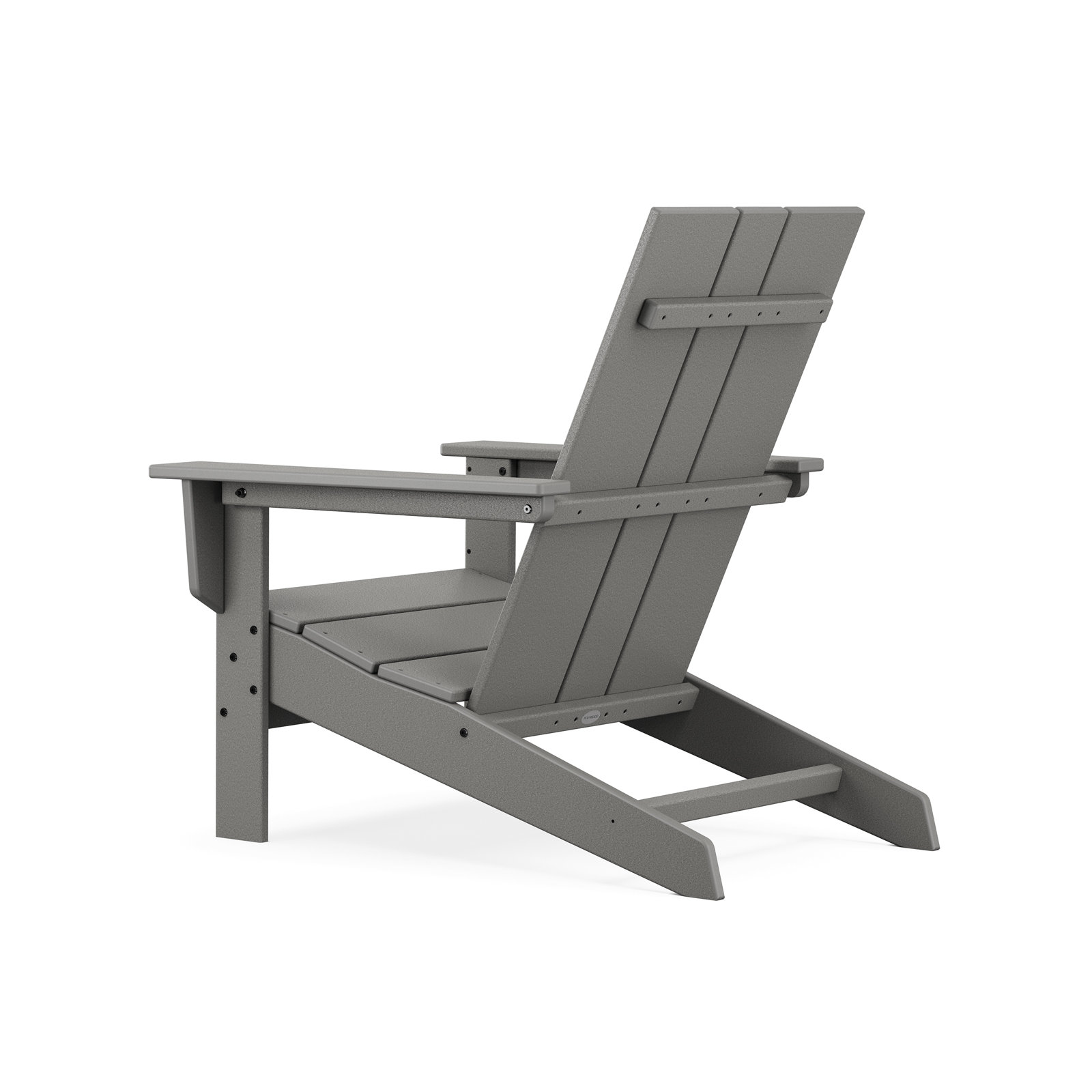 POLYWOOD x AllModern Oversized Adirondack Chair, Gray