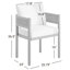 Chaises de salle à manger d'extérieur avec coussins Alessandra-521541438