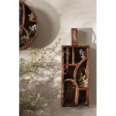 Tablette en bois massif Mango