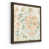 Toile avec cadre en noyer