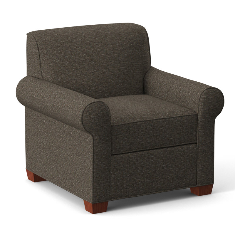 Finn Upholstered Armchair, BM Cherry, Elliot Caribou