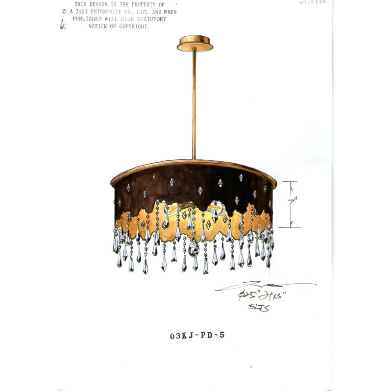Khoyank 3 - Light Lantern Geometric Chandelier