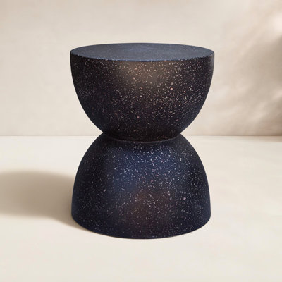 Novo 15.75'' Stone Outdoor Side Table