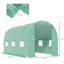 Annoeska 14.6 Ft W x 6.2 Ft D Greenhouse