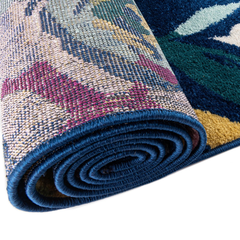 Holle Floral Indoor Rug, Oval 6' x 9'