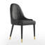 Chaise d'appoint rembourrée en similicuir Frania-1650723337-1642740805
