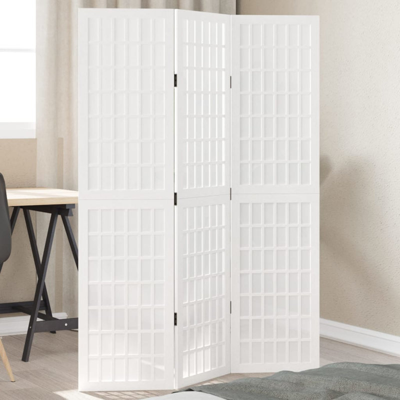 105cm W 3 - Panel Folding Room Divider, 160cm H x 105cm W x 0.16cm D