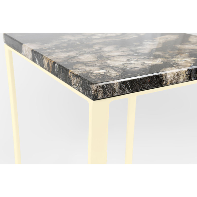 Frame End Table, Beige