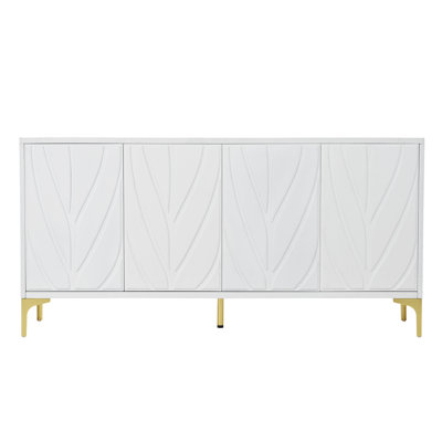 Buffet pour chambre à coucher sans poignée