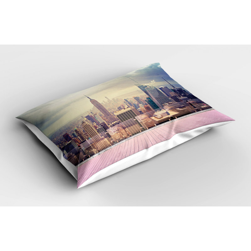 Polyester Toile Sham Set, King