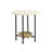 Madison Park 3-Piece Modern 2-Tone Living Room Table Set With Oval Coffee And Round End Tables
