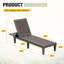 Chaise longue d'extérieur Tellie-877548185