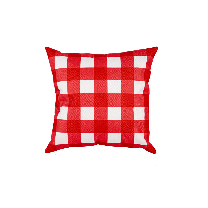Housse de coussin intérieure / extérieure en polyester