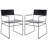 Rydon 18.5'' H Leather Upholstered Metal Armchair-1473357158