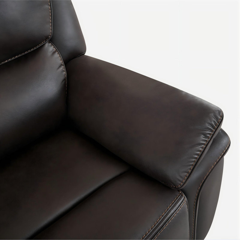 Fauteuil inclinable en similicuir Melt