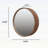 Sliding Round Wall Mirror Cabinet