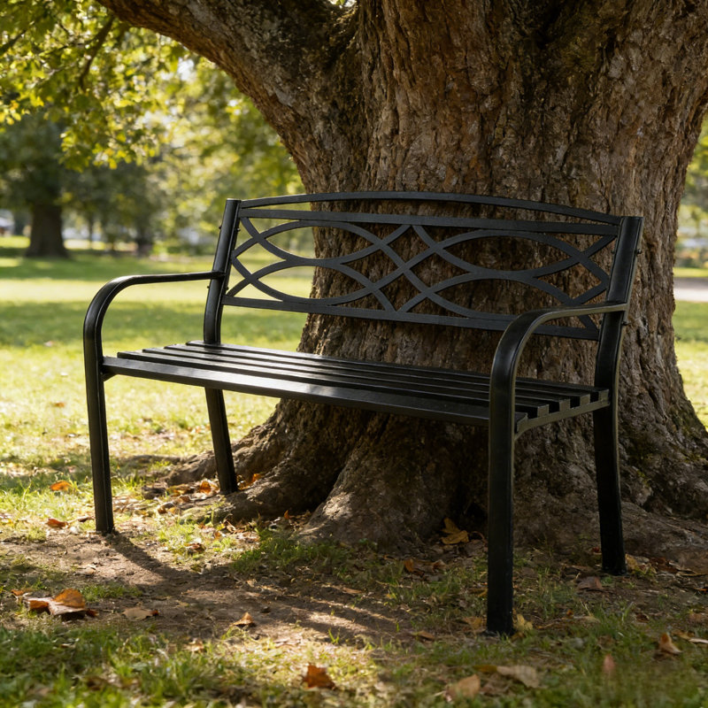Metal Outdoor Bench