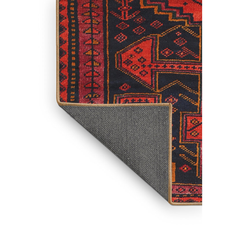 Tapis rouge à motif sud-ouest, Rectangle 8 pi x 12 pi