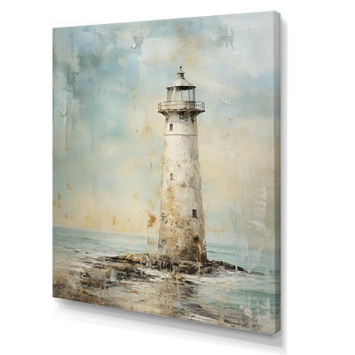 Phare gris minimal