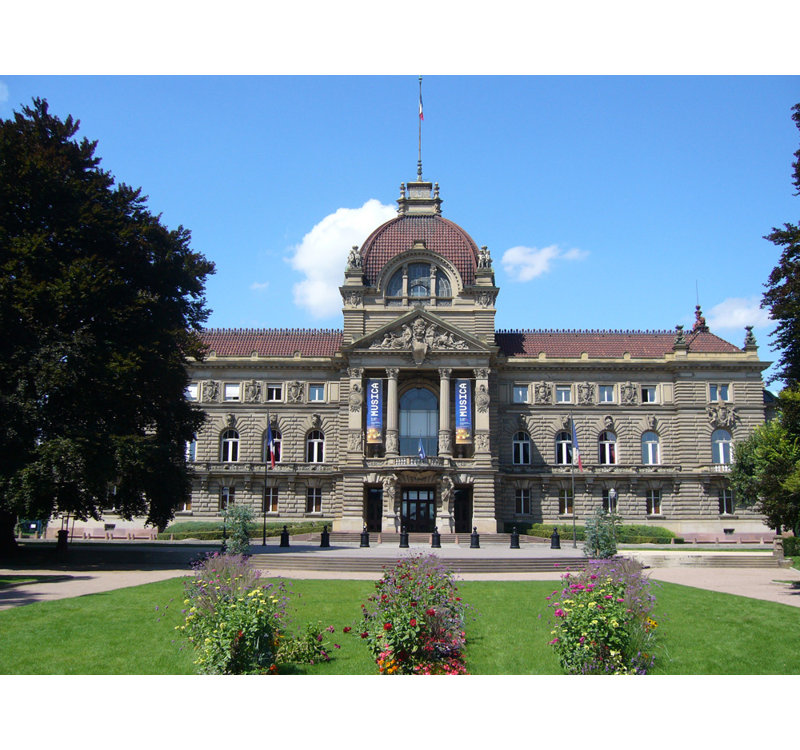 Le Palais du Rhin, France, H 14 po x l 18 po