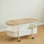 Table basse ovale