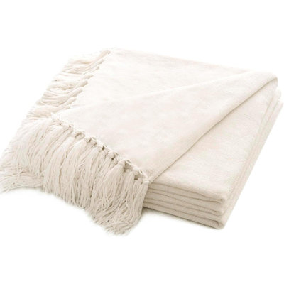 Soft Chenille Throw Blanket