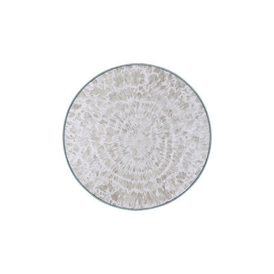 Tapis bleu soyeux et moelleux