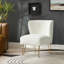 Chaise d'appoint en velours Leona-568796713