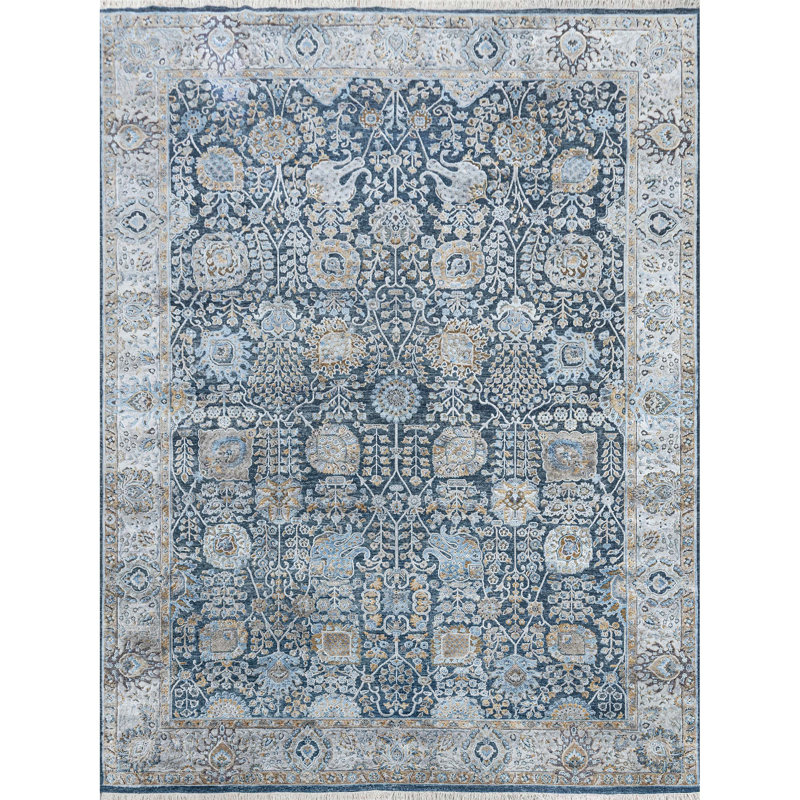 Oriental Area Rug, Rectangle 9' x 12'