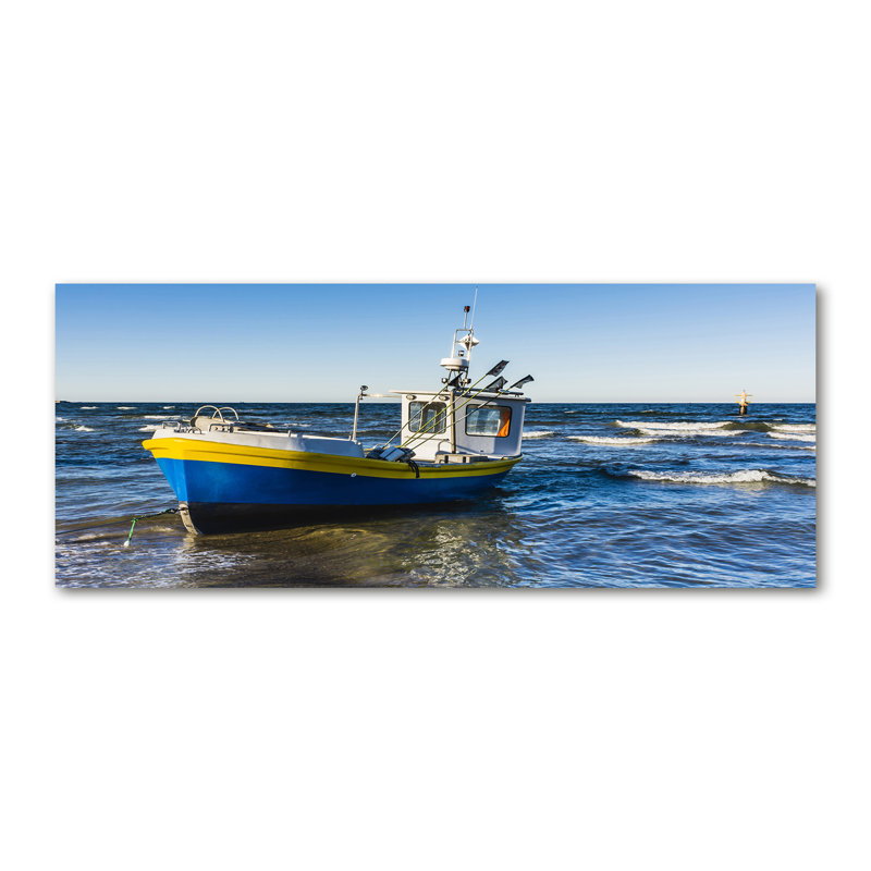 Cutter At Sea - Wrapped Canvas Print