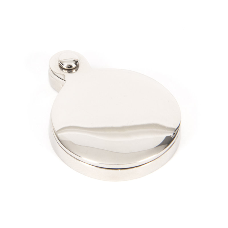 Escutcheon Satin Chrome, Polished Nickel