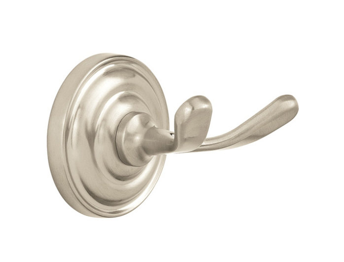 Redmond Wall Mounted Robe Hook, Brushed Nickel