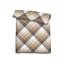 Brown Sateen 77 TC 2 Piece Duvet Cover Set-98301368